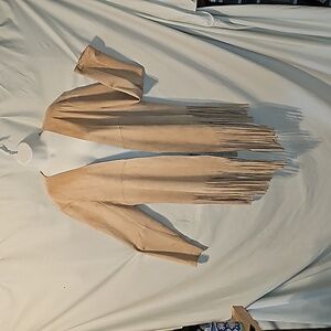 Soprano faux suede fringed jacket